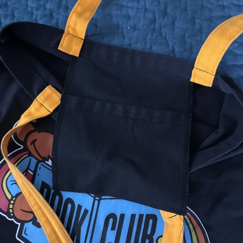 Adorable Bert and Ernie Book Club Tote Bag (Out of Print) - Picture 4 of 4